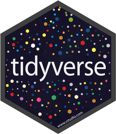 hex logo of the tidyverse